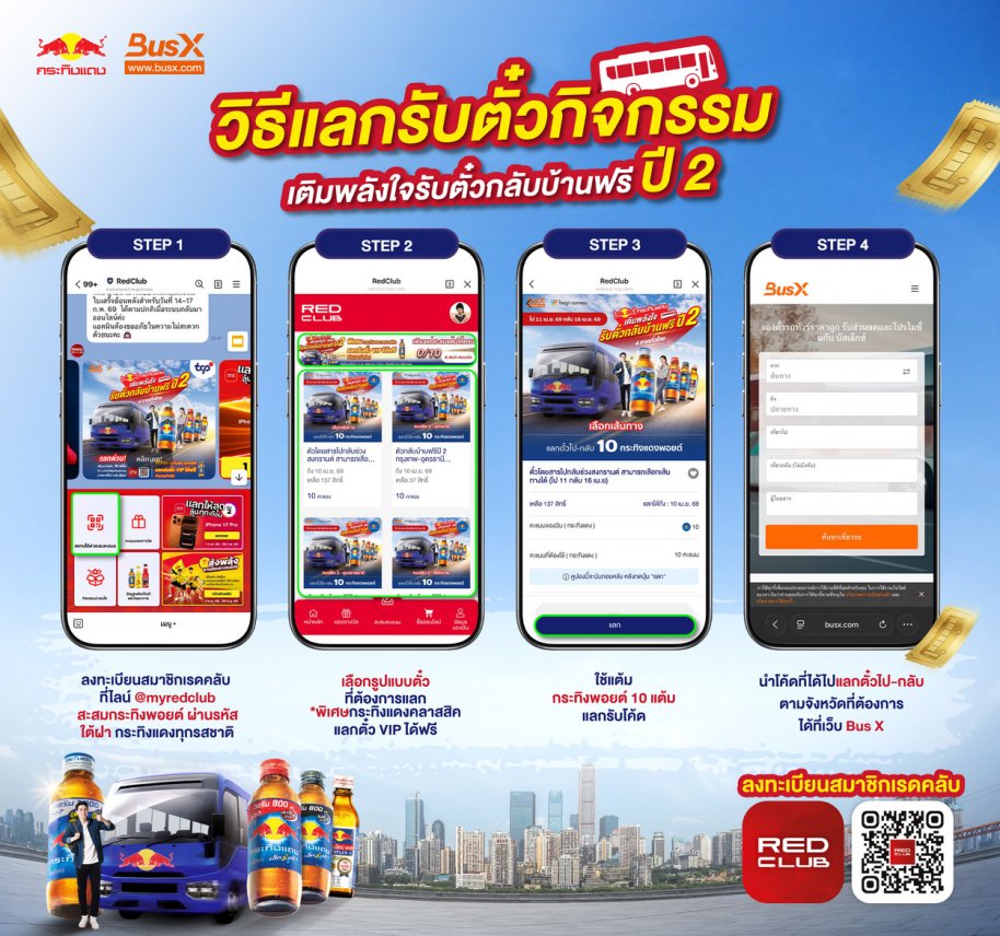 วิธีแลกตั๋วกลับบ้านฟรี (ทำตามนี้ได้เลย)